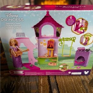 Disney Princess Rapunzel Tower Playset - Pink and Purple